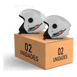 Combo Dois Capacetes Pro Tork Aberto Solid oferta